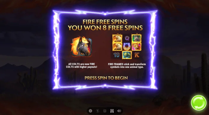 Colt Lightning Inferno bezmaksas griezieni